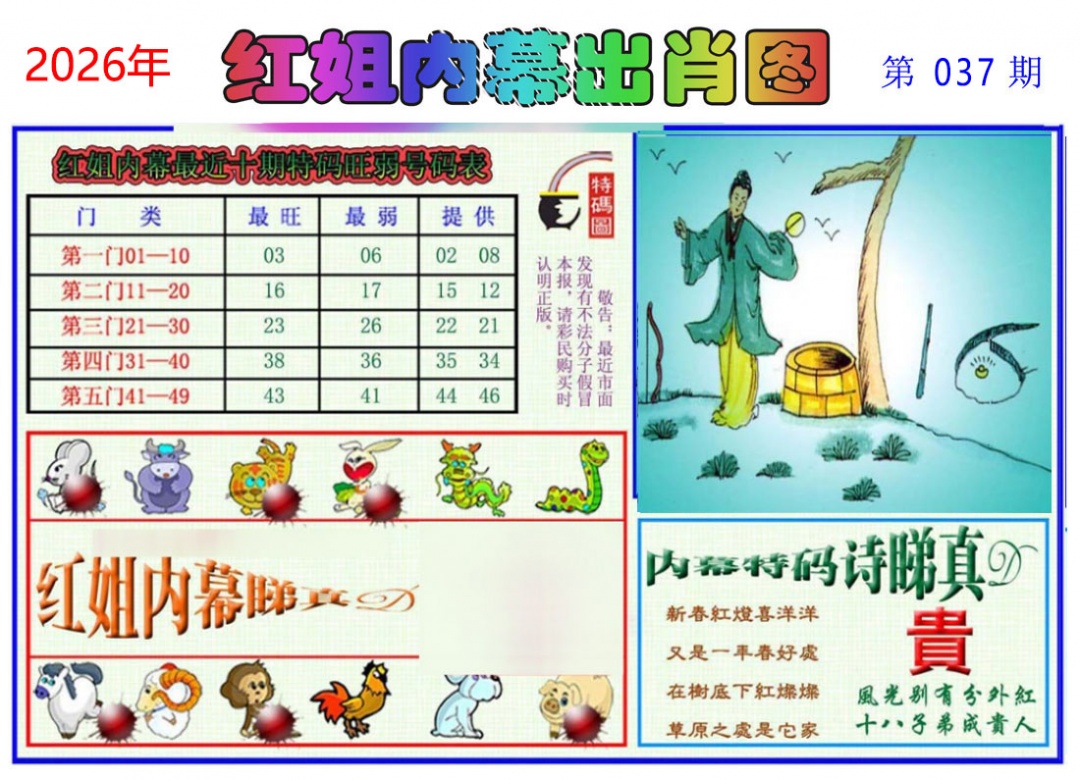 037期红姐内幕出肖[图]